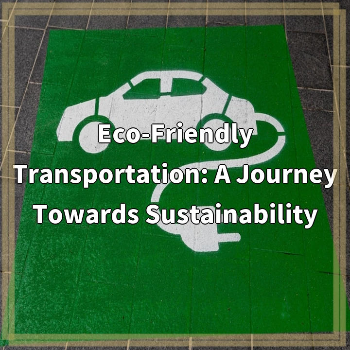 Eco-Friendly Transportation: A Journey Towards Sustainability