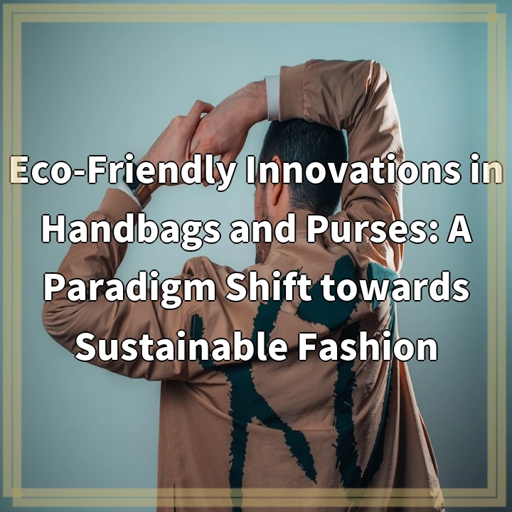 Eco-Friendly Innovations in Handbags and Purses: A Paradigm Shift towards Sustainable Fashion