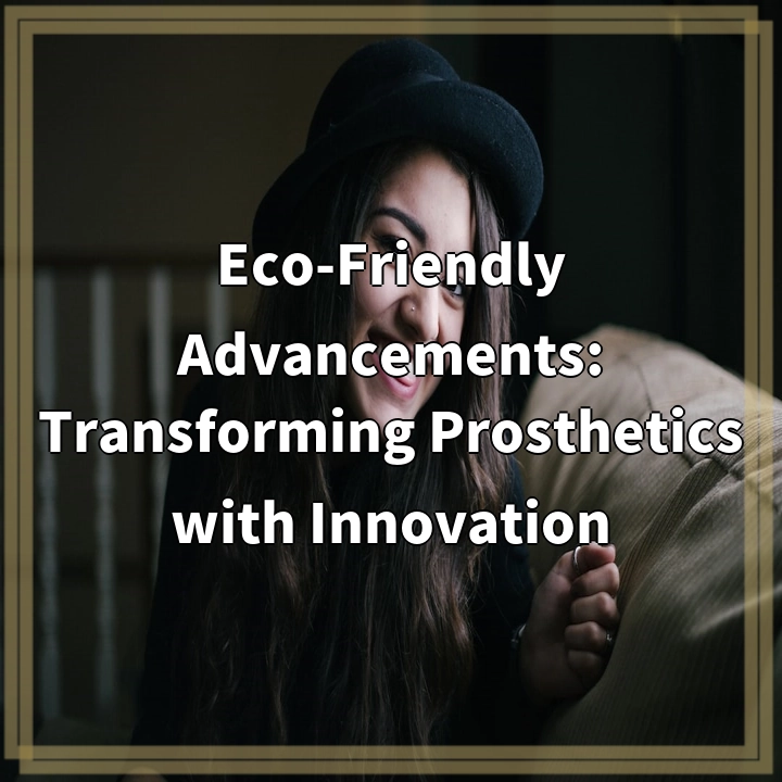 Revolutionizing Prosthetics: Eco-Friendly Innovations for a Sustainable Future