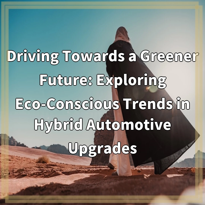 Driving Towards a Greener Future: Exploring Eco-Conscious Trends in Hybrid Automotive Upgrades