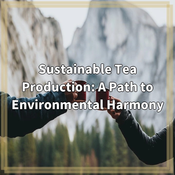 Sustainable Tea Production: A Path to Environmental Harmony