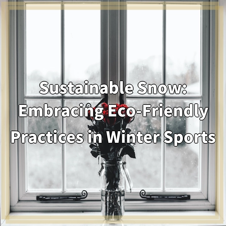 Sustainable Snow: Embracing Eco-Friendly Practices in Winter Sports