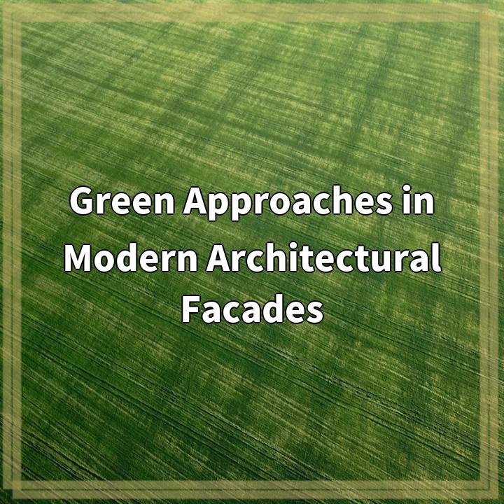 Green Approaches in Modern Architectural Facades