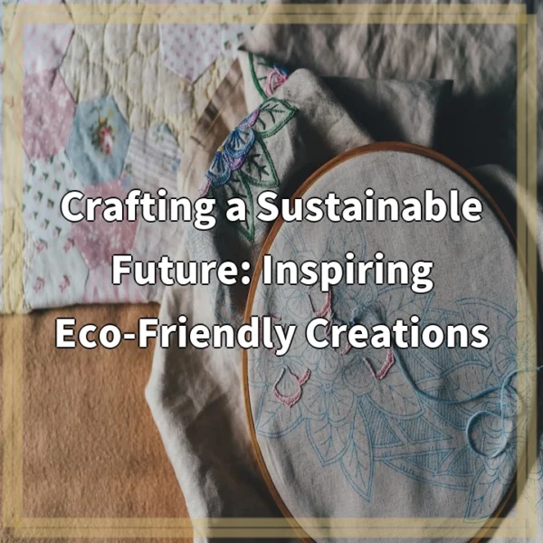 Crafting a Sustainable Future: Inspiring Eco-Friendly Creations