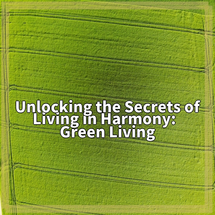 Living in Harmony: Unlocking the Secrets of Green Living