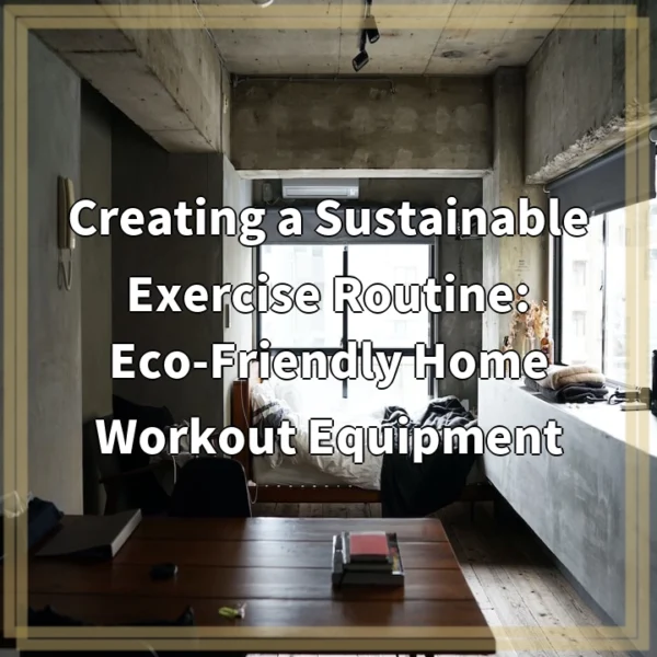 Creating a Sustainable Exercise Routine: Eco-Friendly Home Workout Equipment