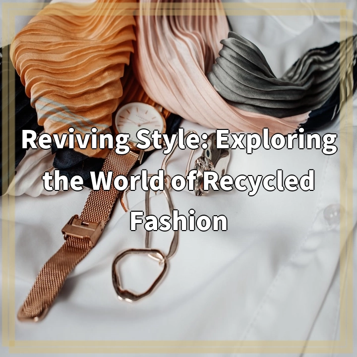 Reviving Style: Exploring the World of Recycled Fashion