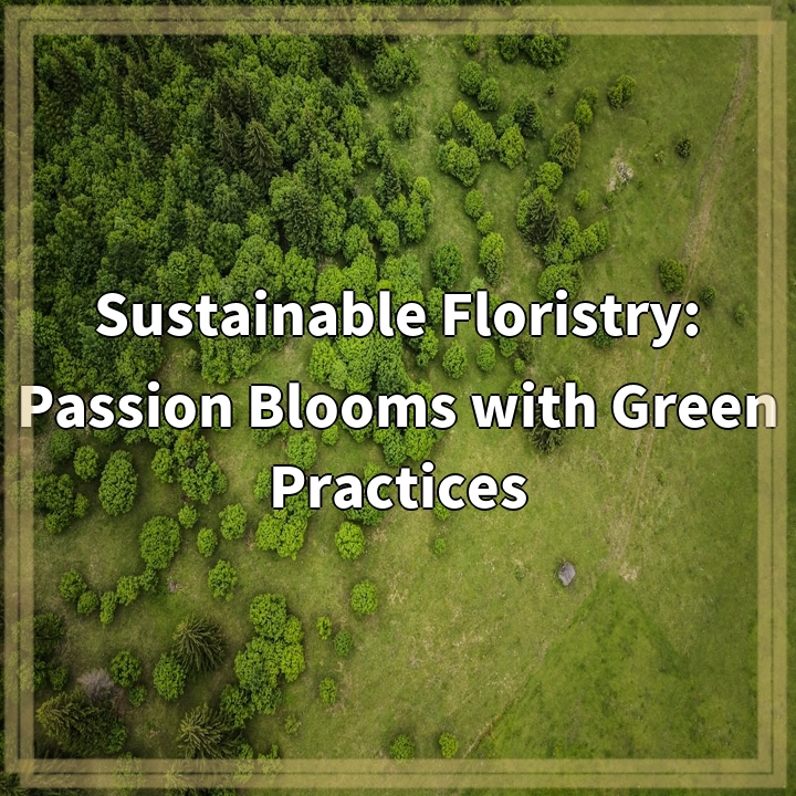 Sustainable Floristry: Passion Blooms with Green Practices