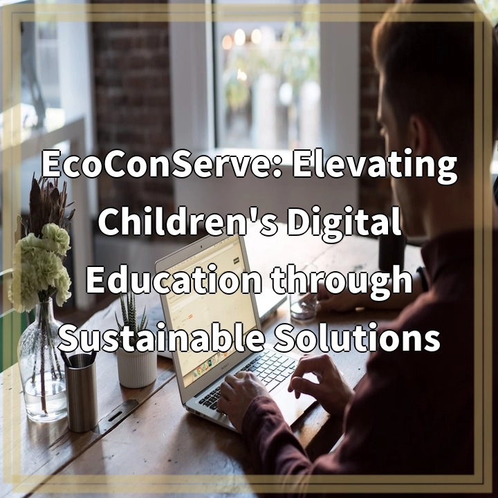 EcoConServe: Elevating Children’s Digital Education through Sustainable Solutions