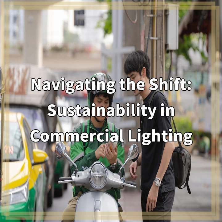 Navigating the Shift: Sustainability in Commercial Lighting