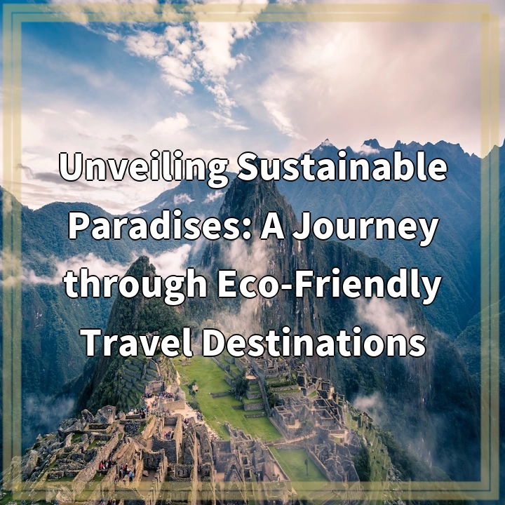 Unveiling Sustainable Paradises: A Journey through Eco-Friendly Travel Destinations