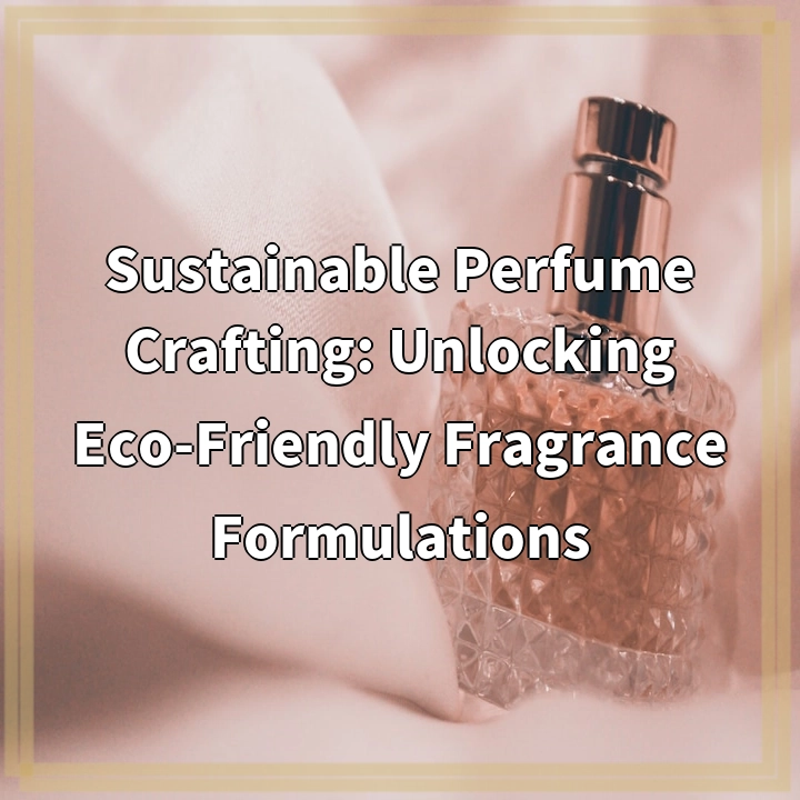 Sustainable Perfume Crafting: Unlocking Eco-Friendly Fragrance Formulations