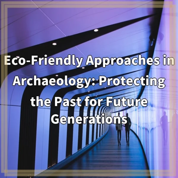 Eco-Friendly Approaches in Archaeology: Protecting the Past for Future Generations