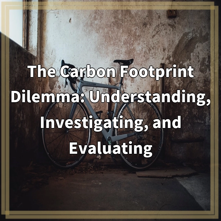 The Carbon Footprint Dilemma: Understanding, Investigating, and Evaluating