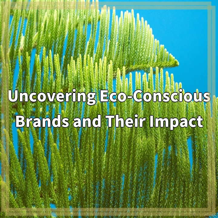Uncovering Eco-Conscious Brands and Their Impact