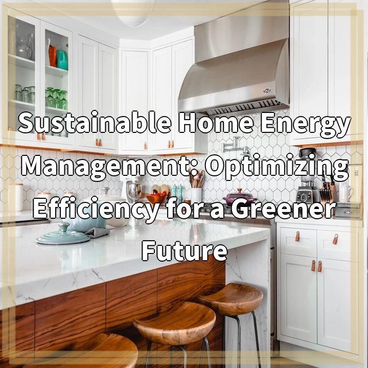 Sustainable Home Energy Management: Optimizing Efficiency for a Greener Future