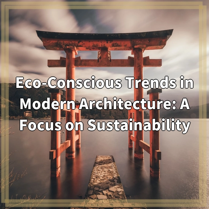 Eco-Conscious Trends in Modern Architecture: A Focus on Sustainability