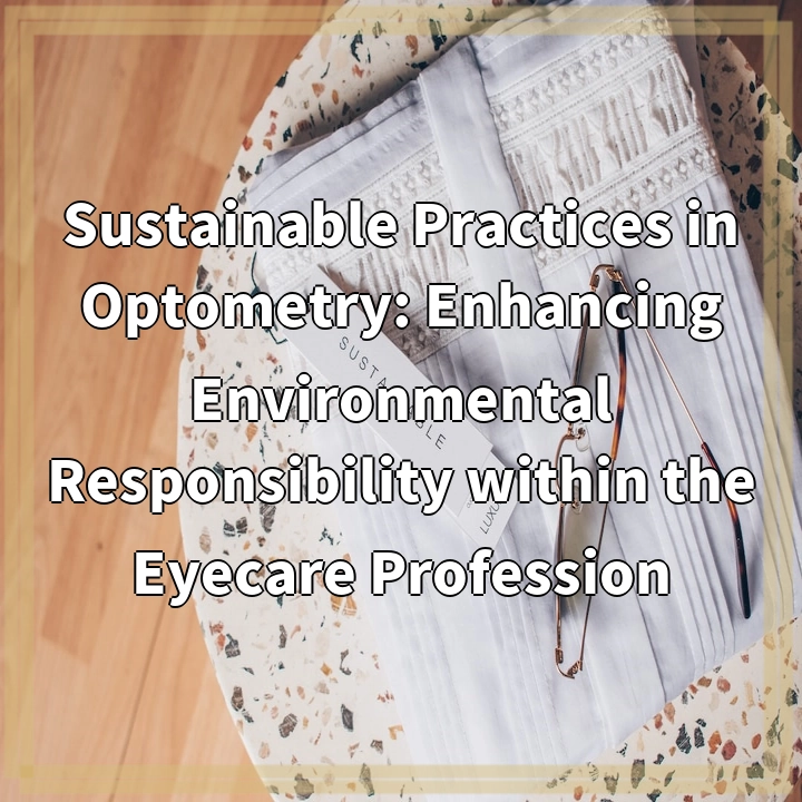 Sustainable Practices in Optometry: Enhancing Environmental Responsibility within the Eyecare Profession