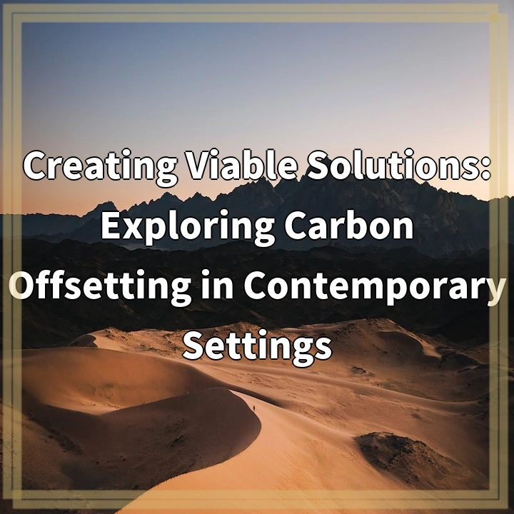 Unveiling Carbon Offsetting: Challenges and Solutions