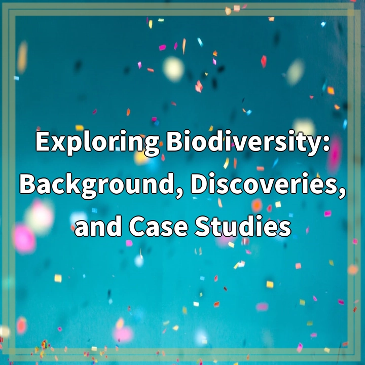 Exploring Biodiversity: Background, Discoveries, and Case Studies