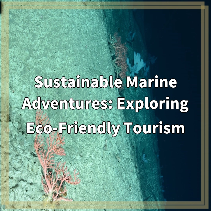 Eco-friendly Marine Tourism