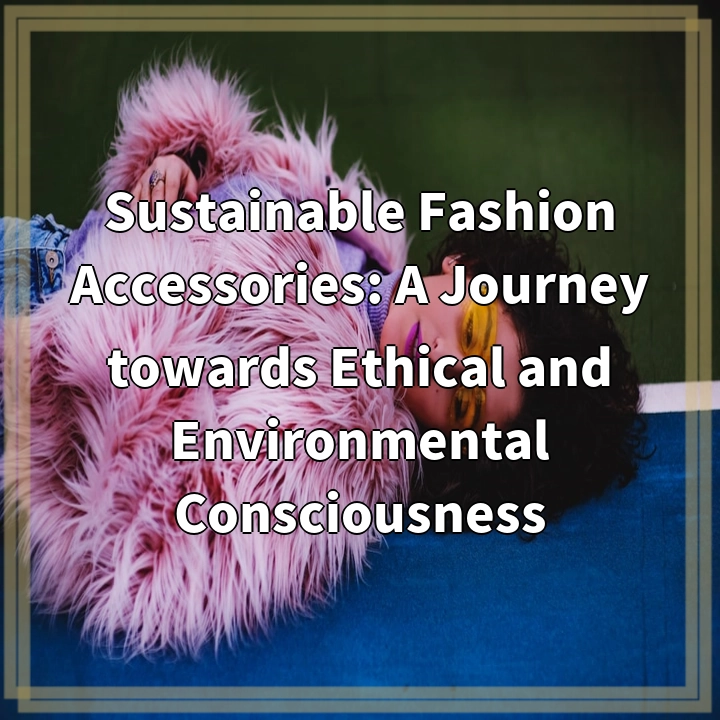 Sustainable Fashion Accessories: A Journey towards Ethical and Environmental Consciousness