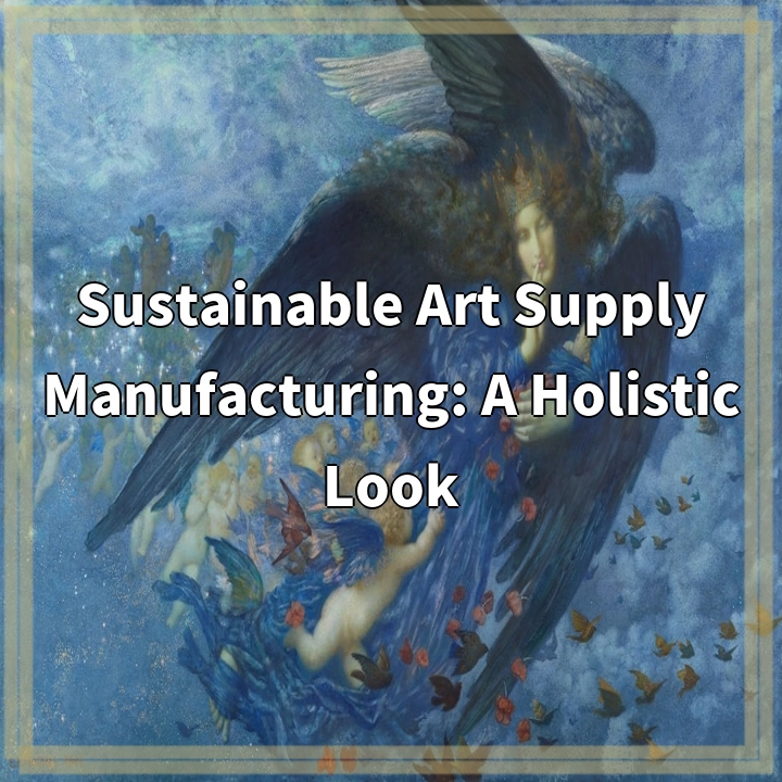 Sustainable Art Supply Manufacturing: Shaping a Greener Future