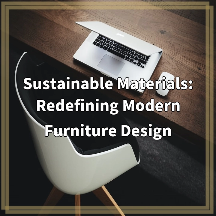 Sustainable Materials: Redefining Modern Furniture Design