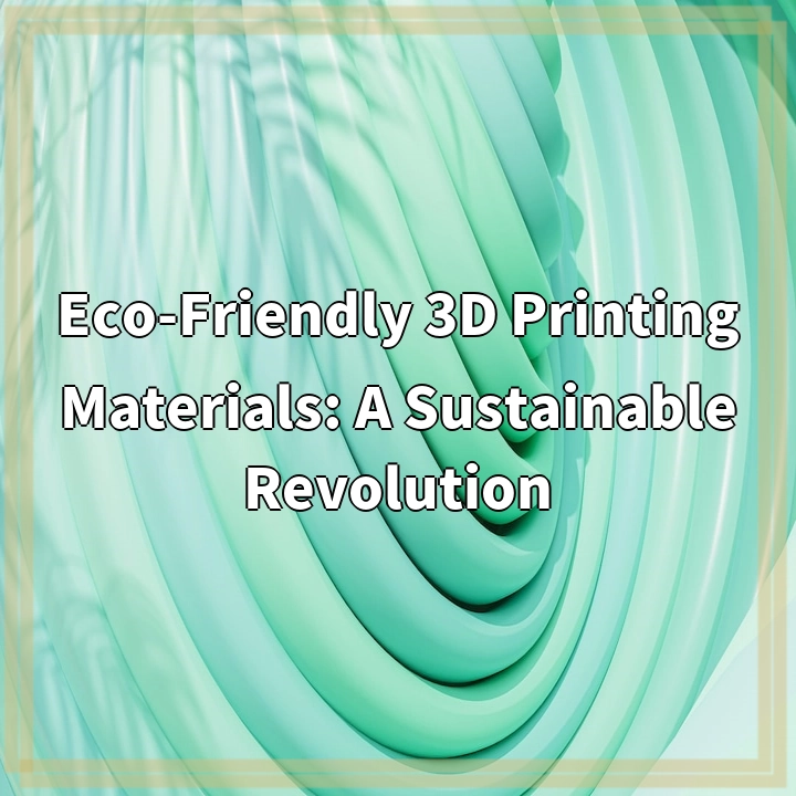 Sustainable 3D Printing: Overcoming Challenges with Eco-Friendly Materials