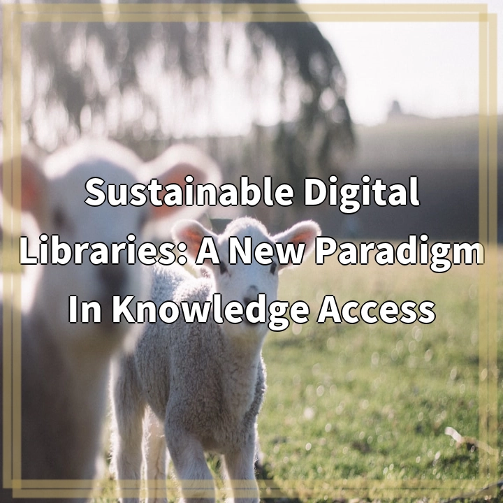 Sustainable Digital Libraries: A New Paradigm In Knowledge Access