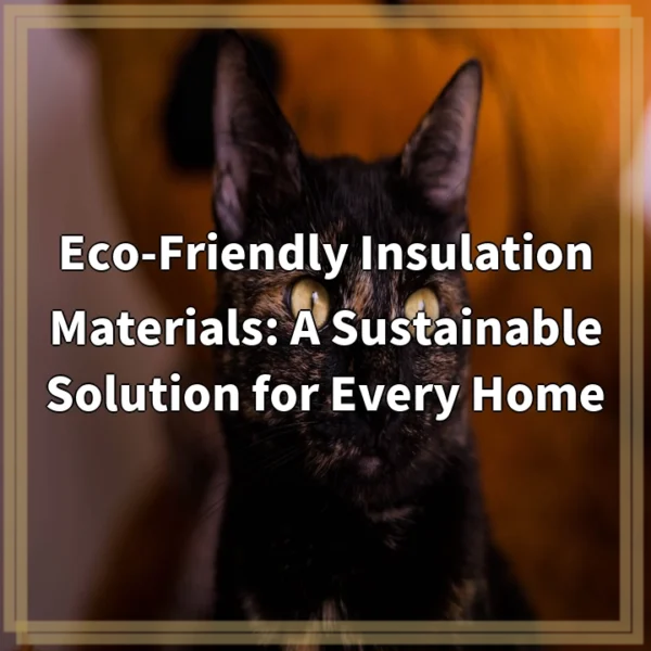 Eco-Friendly Insulation Materials: A Sustainable Solution for Every Home