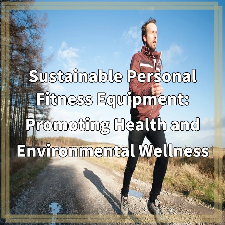 Sustainable Personal Fitness Equipment: Promoting Health and Environmental Wellness