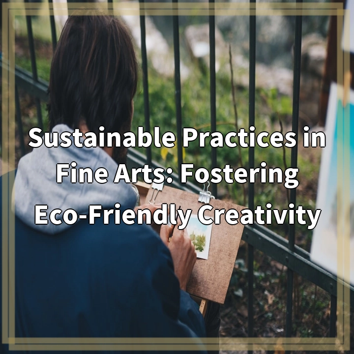 Sustainable Practices in Fine Arts: Fostering Eco-Friendly Creativity