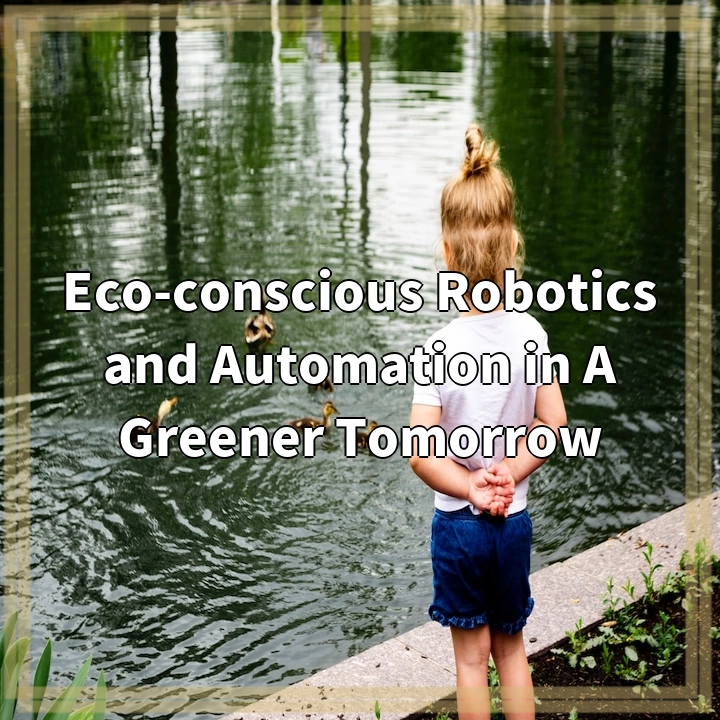 Eco-conscious Robotics and Automation in A Greener Tomorrow