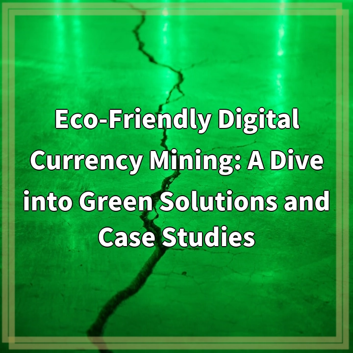 Eco-Friendly Digital Currency Mining: A Dive into Green Solutions and Case Studies