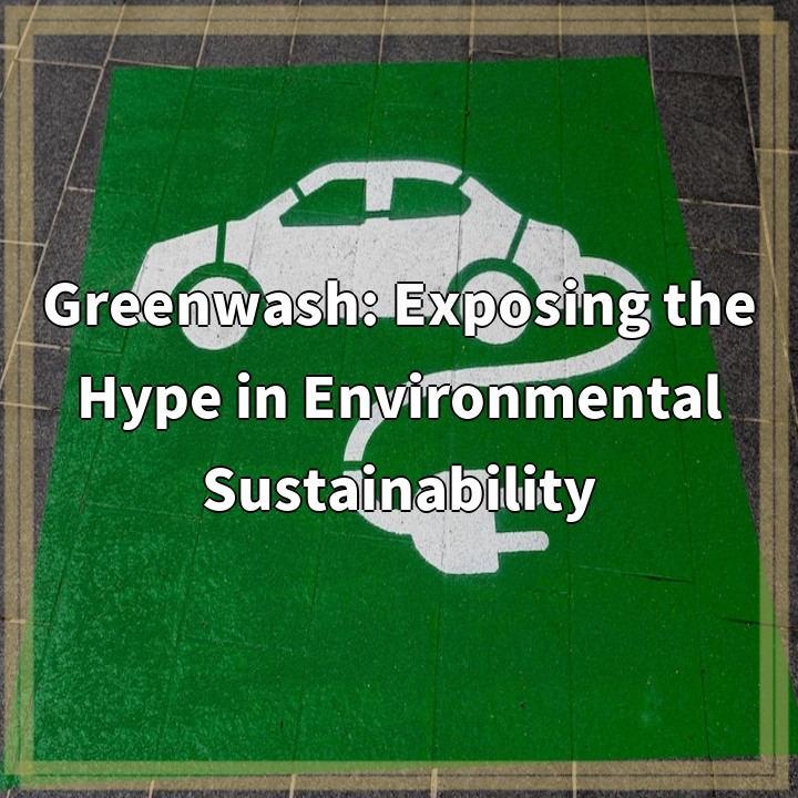 Busting Greenwash: Unmasking Deceptive Environmental Sustainability Claims