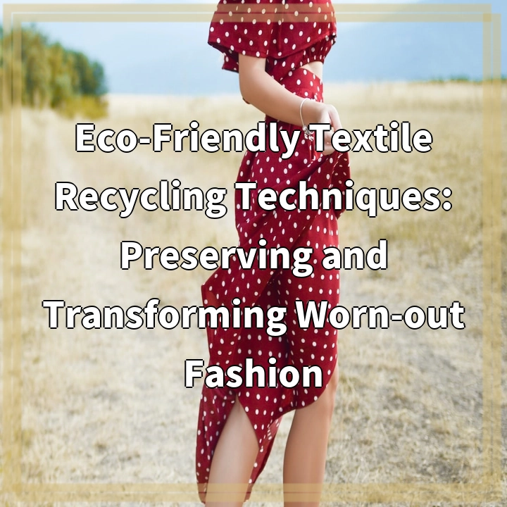 Eco-Friendly Textile Recycling Techniques: Preserving and Transforming Worn-out Fashion