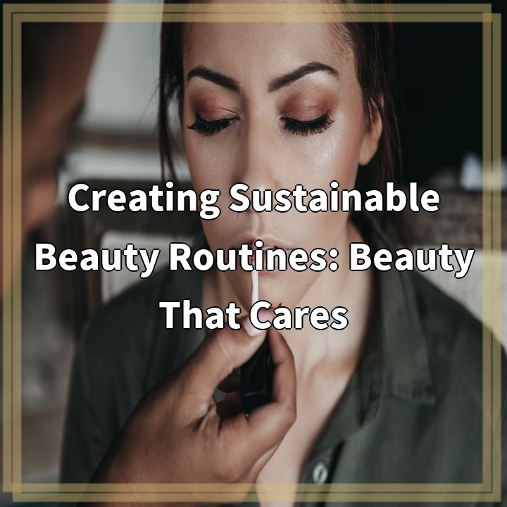 Sustainable Beauty Routines