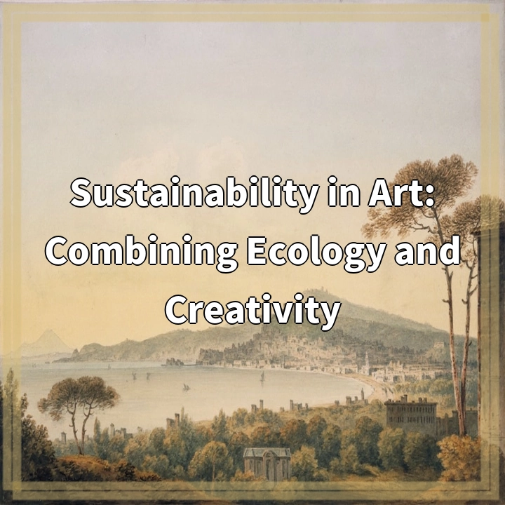 Sustainability in Art: Combining Ecology and Creativity