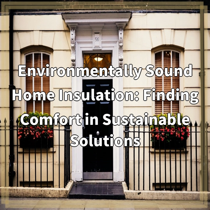 Environmentally Friendly Home Insulation