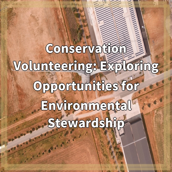 Conservation Volunteering: Exploring Opportunities for Environmental Stewardship