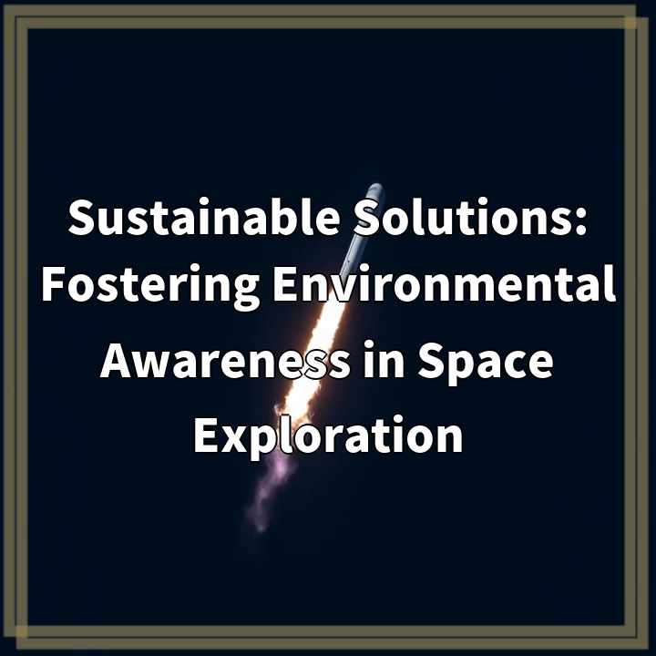 Sustainable Solutions: Fostering Environmental Awareness in Space Exploration