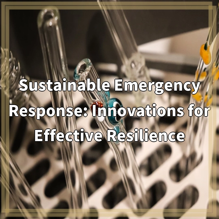 Sustainable Emergency Response: Innovations for Effective Resilience