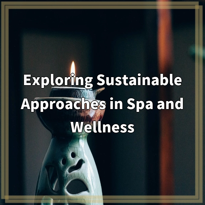 Sustainable Approaches in Spa and Wellness