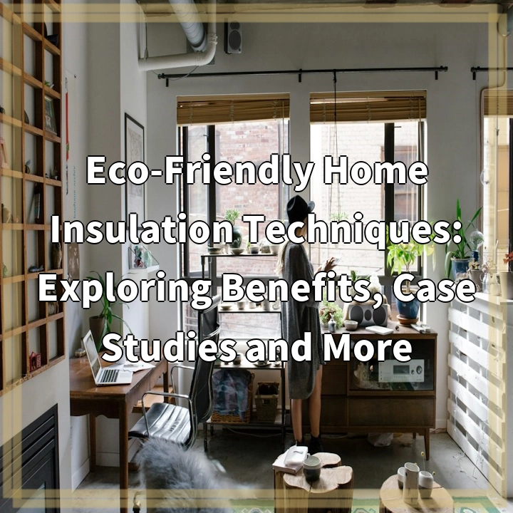 Eco-Friendly Home Insulation Techniques: Exploring Benefits, Case Studies and More