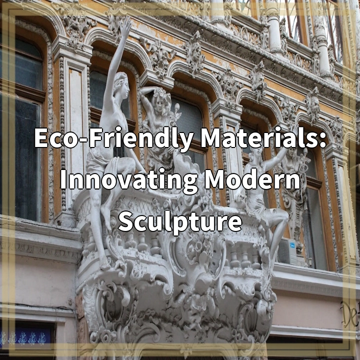 Innovating Modern Sculpture: Eco-Friendly Materials for Sustainable Art