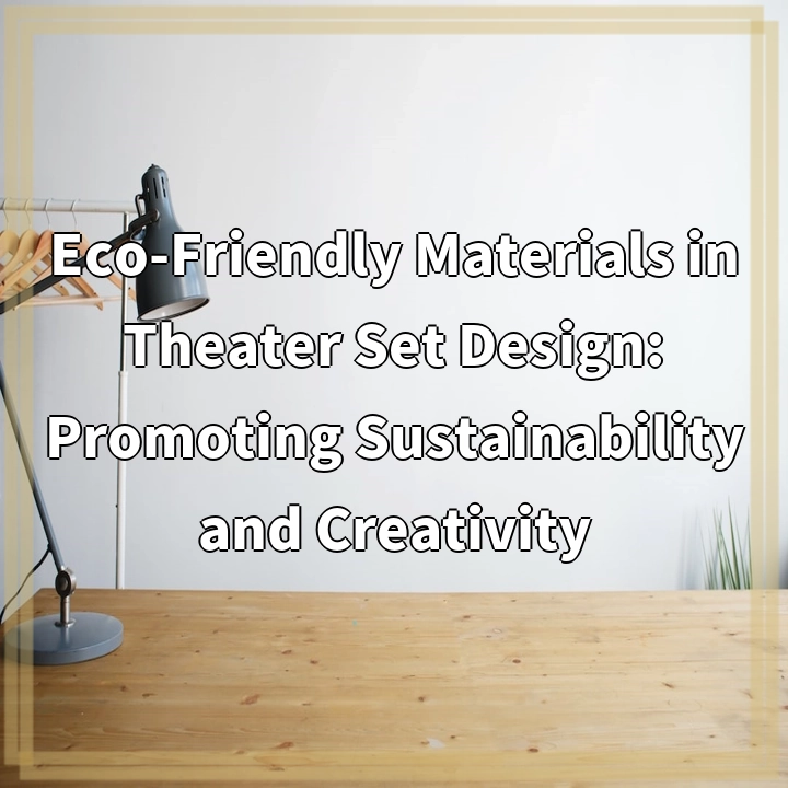 Eco-Friendly Materials in Theater Set Design: Promoting Sustainability and Creativity