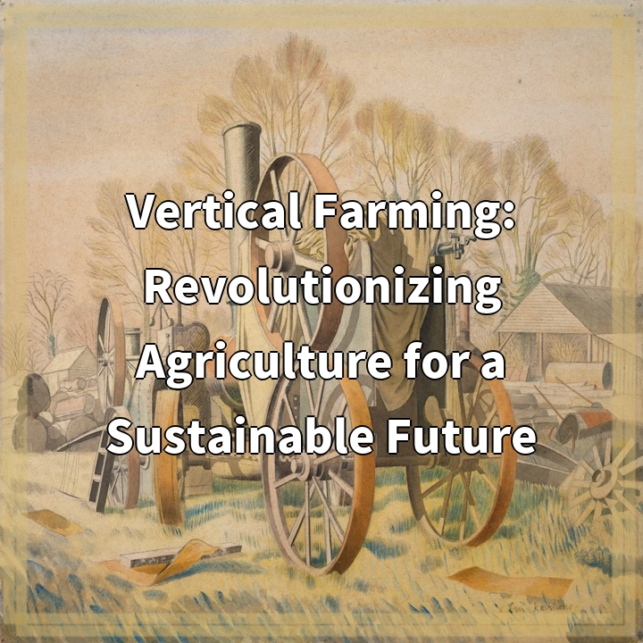 Vertical Farming: Revolutionizing Agriculture for a Sustainable Future