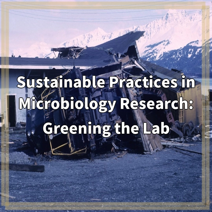 Sustainable Practices in Microbiology Research: Greening the Lab