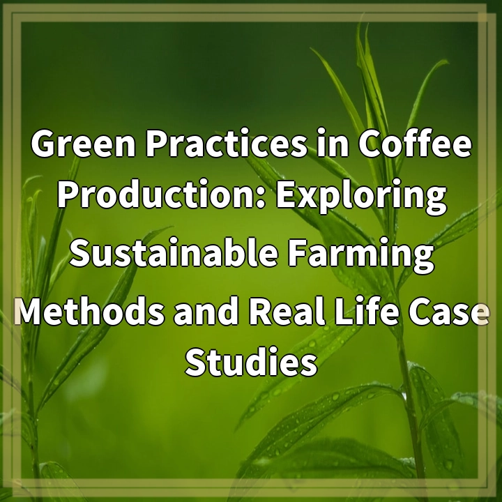 Green Practices in Coffee Production: Exploring Sustainable Farming Methods and Real Life Case Studies